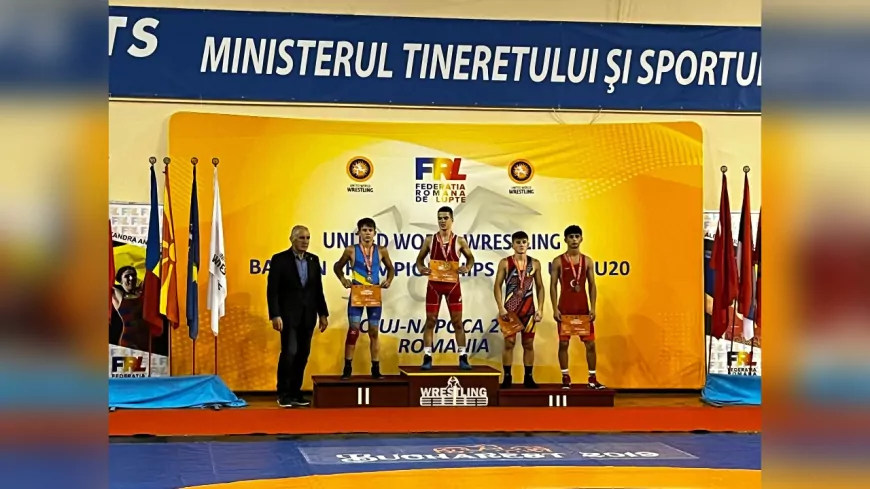 Belediyesporlu Güreşçilerden U15 Balkan Şampiyonası’nda 2 Madalya