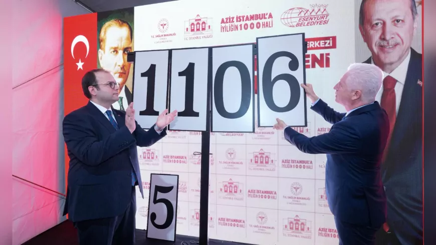 İstanbul’un 1106. Aile Sağlığı Merkezi Esenyurt’ta Hizmete Girdi