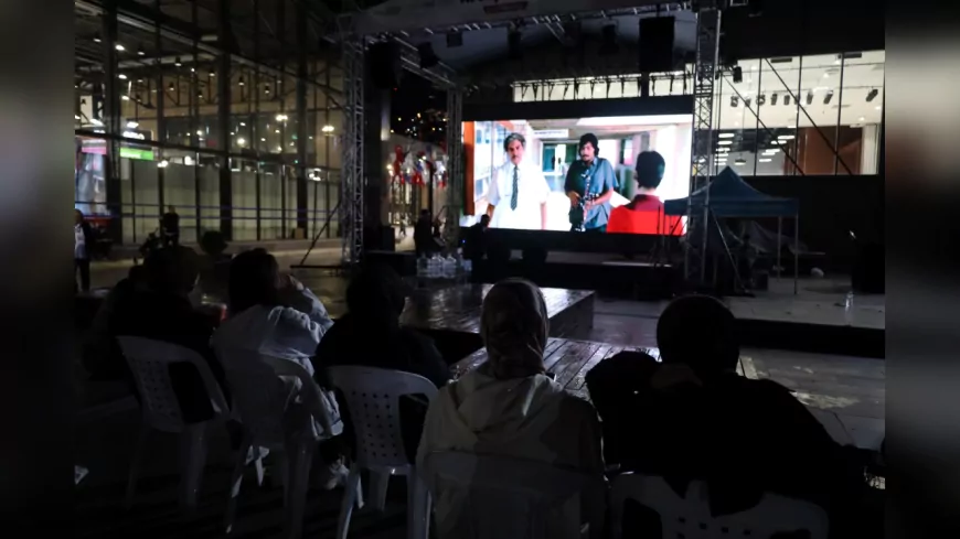 Kocaeli Kitap Fuarı’nda Açık Hava Sinema Keyfi