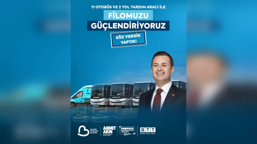 Balıkesir Büyükşehir’den Yatırım Yağmuru