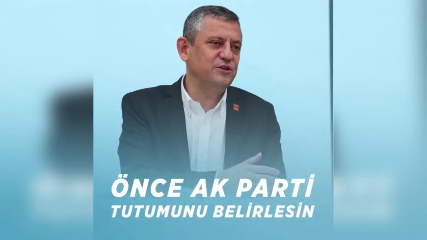 Özgür Özel: “CHP’yi Şeytanlaştırıp İşinize Gelince Önceliklendiremezsiniz”