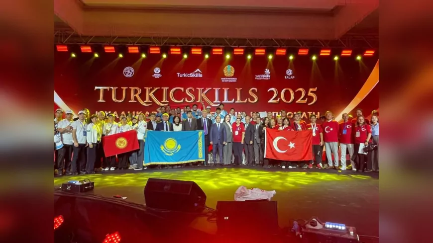 Öğrencilerin Mesleki Becerileri “TurkicSkills 2025”te Buluştu