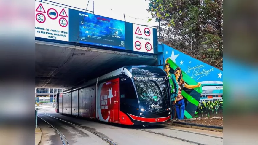 Milli Maça Giden Taraftara Tramvay Ücretsiz
