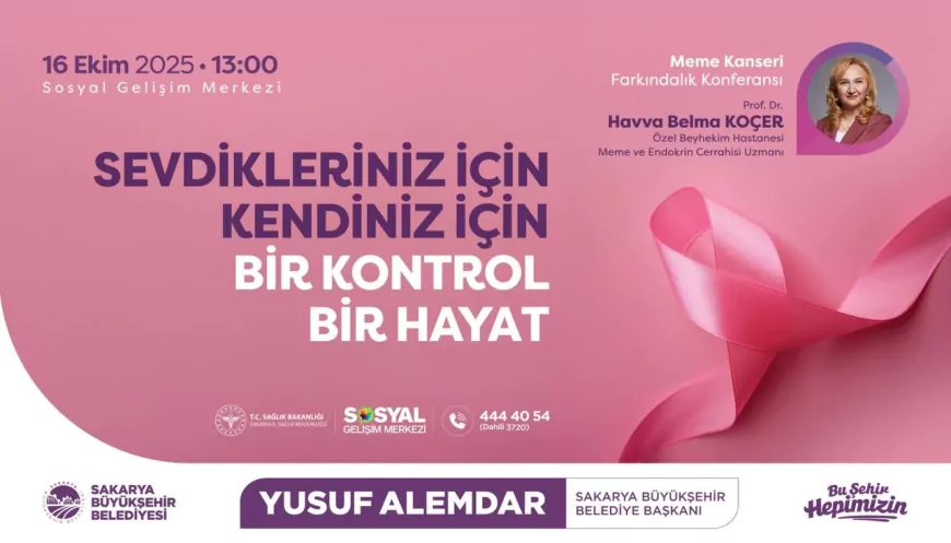 Bir Kontrol, Bir Hayat: Meme Kanserine Karşı SGM’de Farkındalık Konferansı