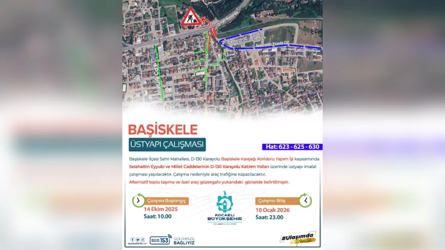D-130 Karayolu’nda Trafik Düzenlemesi