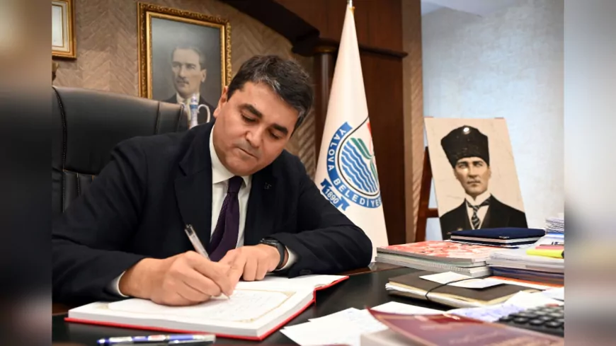 DP Genel Başkanı Gültekin Uysal’dan Yalova Belediye Başkanı Gürel’e Ziyaret