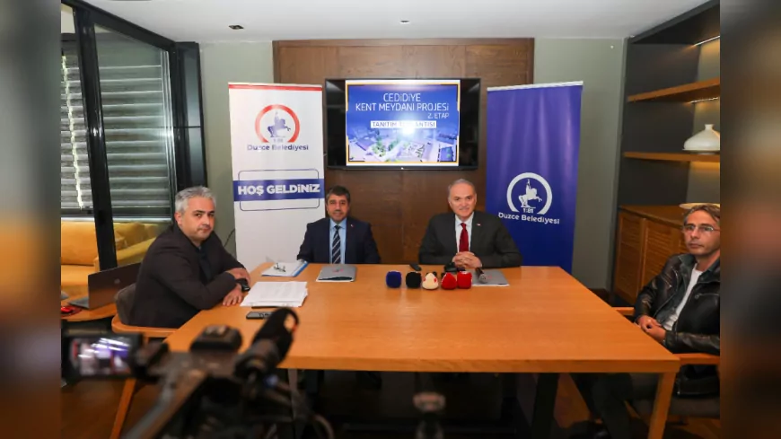Düzce, Cedidiye Meydanı ve Anıt Eser Kültür Evi ile Yeni Bir Kimlik Kazanıyor