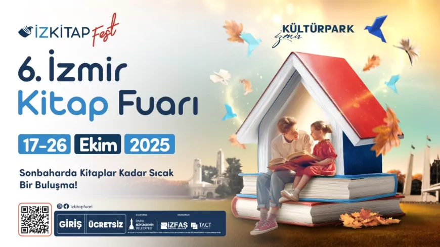 İZKİTAPFEST Başlıyor: İzmir 10 Gün Boyunca Kitap, Edebiyat ve Müzikle Dolu