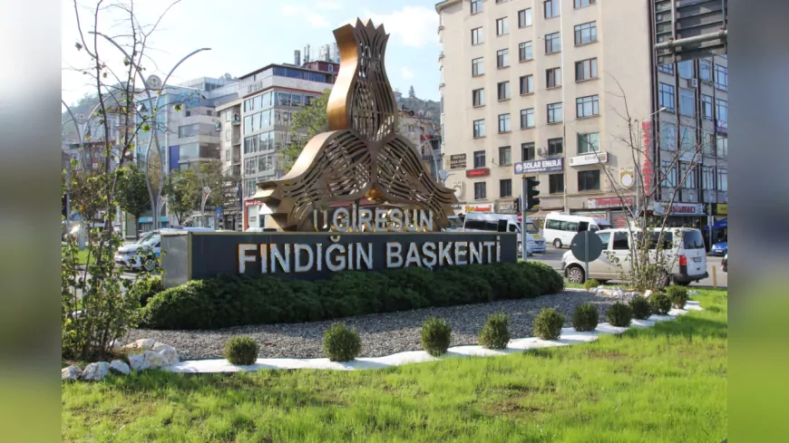 Giresun’un Kavşak ve Refüjleri Modern Peyzajla Güzelleşiyor