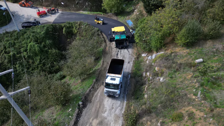 Kocaali’nin Zirveleri Asfaltla Buluştu: Kuzey Kırsalı Yollarda Yeni Dönem