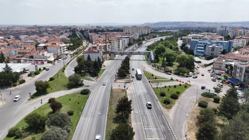 Tepebaşı Kavşağı’nın Kapatılma Süresi 21 Kasım’a Kadar Uzatıldı