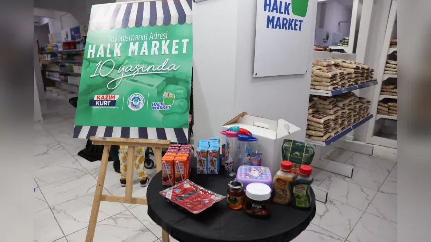 Odunpazarı Belediyesi’nin Örnek Sosyal Projesi Halk Market 10 Yaşında
