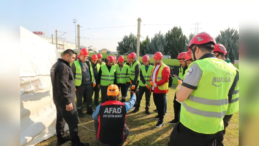 BURULAŞ, Afet Hazırlık Kapasitesini Güçlendiriyor