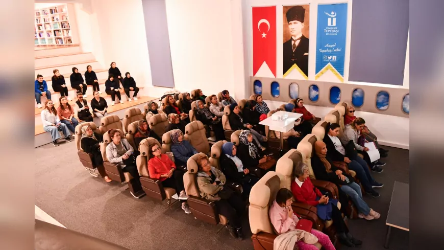 Tepebaşı Belediyesi’nden Annelere Kadın Sağlığı Semineri