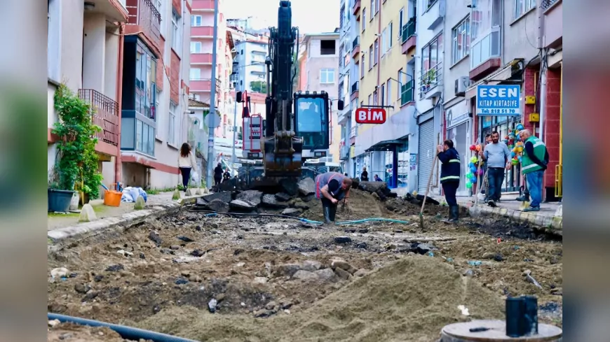 Laçin Sokak Yenileniyor: Giresun’da Modern Şehircilik Adımları