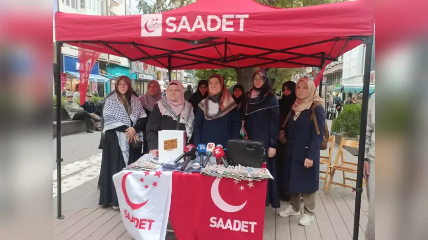 Saadet Partisi’nden çocuklar için saha çağrısı: “Sesimiz, sözümüz, umudumuz var”