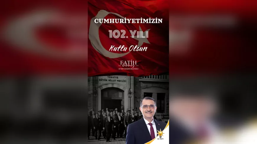 Fatih Dönmez: "Cumhuriyet, Milletimizin En Büyük Eseridir"