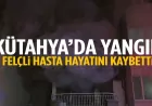 Kütahya’da Site Yangını: Felçli Öğretmen Hayatını Kaybetti