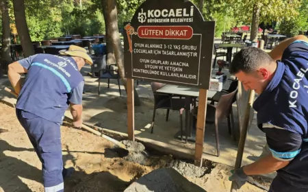 Ormanya’daki Oyun Gruplarına Periyodik Bakım: Güvenlik ve Konfor Artırıldı