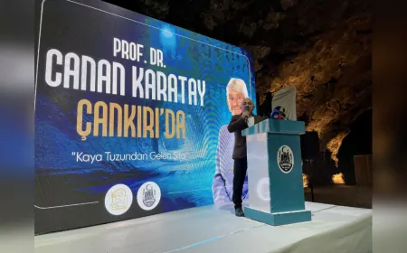 Canan Karatay, Çankırı Yer Altı Tuz Şehri’nde Kaya Tuzunun Şifasını Anlattı