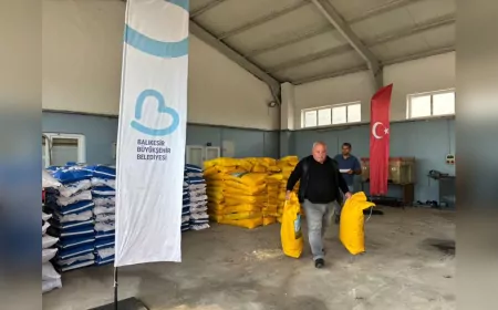 Balıkesir Büyükşehir’in Tohum Desteğiyle 455 Üreticiye Nefes Aldırdı