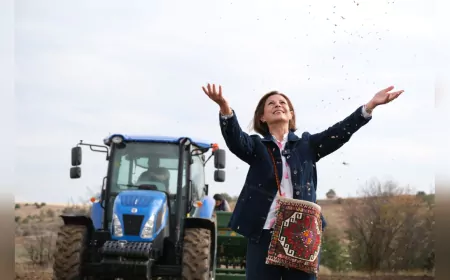 5 Bin Yıl Sonra Ata Tohumu Kavılca Buğdayı Eskişehir Topraklarıyla Buluştu