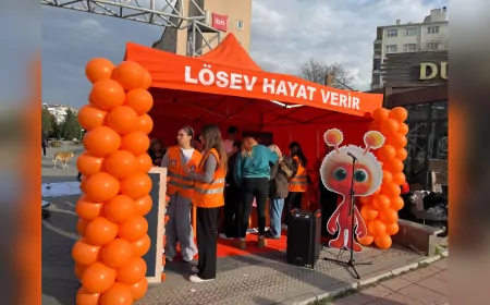 Eskişehir'de Umut Akımı Büyüyor: LÖSEV Turuncuya Boyuyor