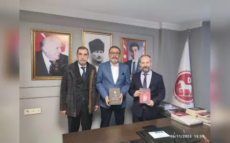 Demokrat Parti’den BTP’ye Ziyaret: “Geleceği Savunmak” Programına Davet