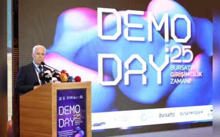 Bursa, Geleceğin Akıllı Şehir Fikirlerine Ev Sahipliği Yapacak: DemoDay 2025 Başlıyor