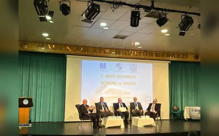 ESTRAM, 21 Yıllık Tecrübesiyle Raylı Sistemler Kongresi’nde İlgi Odağı Oldu