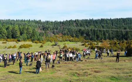 Doğaseverler Karagöl ve Sultanpınarı Yaylası'nda Sonbaharın Tadını Çıkardı
