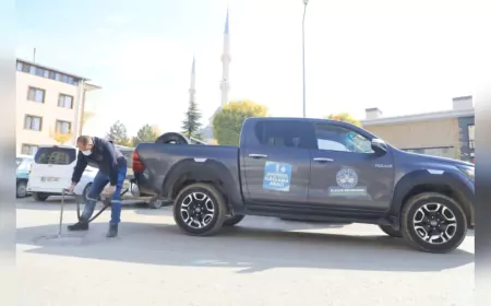 Elazığ Belediyesi’nden Kış Döneminde de Haşereyle Mücadele