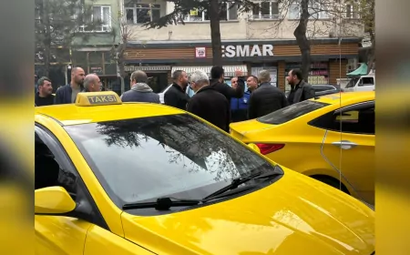 Eskişehir’de Manav ile Taksi Esnafı Arasında Yer Tartışması: “Emeğimizi ve Hakkımızı Koruyoruz”