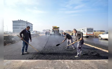 Eskişehir’de Yol ve Bulvar Çalışmaları Tam Gaz Devam Ediyor