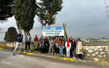 Geleceğin Doktor ve Mühendisleri SASKİ Tesislerinde Sağlıklı Suyun Yolculuğunu Yerinde Gözlemledi