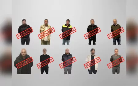 Kırmızı Bültenle Aranan 7, Ulusal Seviyede Aranan 3 Suçlu Türkiye’ye Getirildi