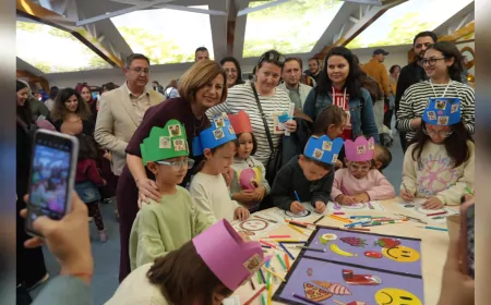 Başkan Ünlüce, Çocuk Hakları Şenliği’nde Miniklerle Buluştu