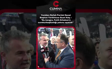 Suat Kılıç: “Cumhurbaşkanlığı Yolu Bu Kongrede Açılıyor”
