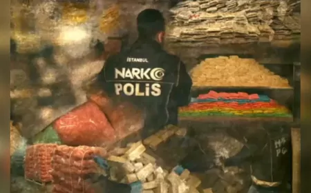 İstanbul'da Uyuşturucu Operasyonu: 560 Kilogram Uyuşturucu Madde ve 1,4 Milyon Hap Ele Geçirildi