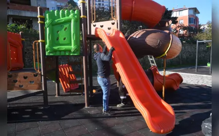 Giresun Belediyesi’nden Parklara Kapsamlı Yenileme: Ekipmanlar Tek Tek Gözden Geçiriliyor