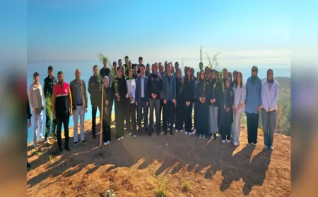 Samsat’ta 24 Kasım Anısına Fidanlar Dikildi, “Şehit Polis Cengiz Askar Hatıra Ormanı” Oluşturuldu