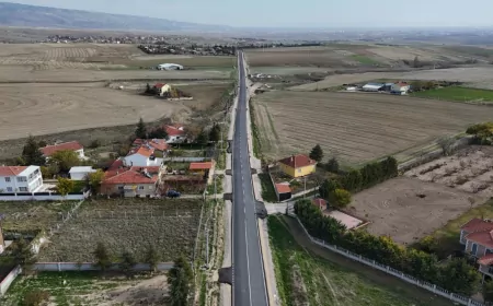 Alınca–Emirceoğlu Yolu Yenilendi, Güvenli ve Konforlu Ulaşıma Kavuştu