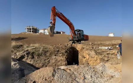 Çorum Belediyesi’nden Yeni Yerleşim Alanlarına Altyapı Yatırımı