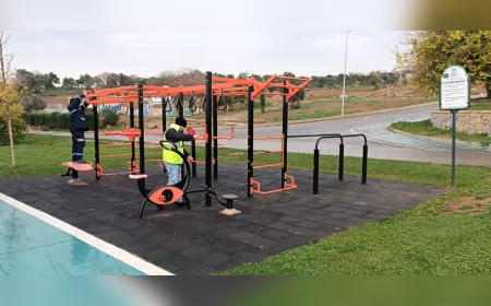 Darıca Millet Bahçesi’nde Oyun ve Spor Alanlarına Kesintisiz Bakım