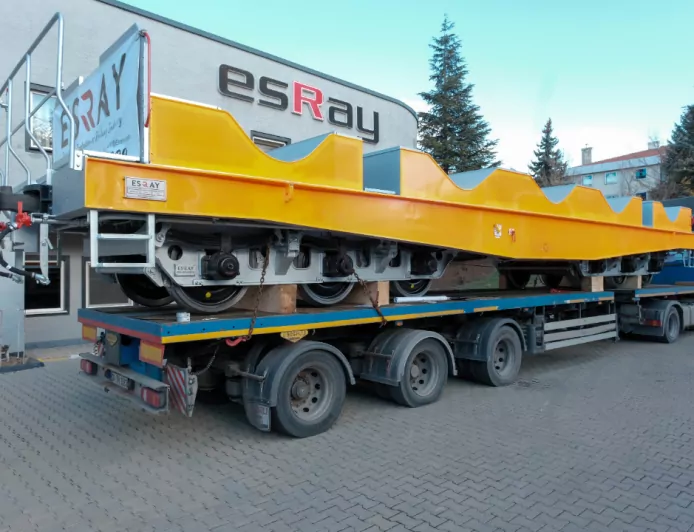 Esray, 150 Ton Kapasiteli Yerli Ağır Yük Vagonunu Tanıttı
