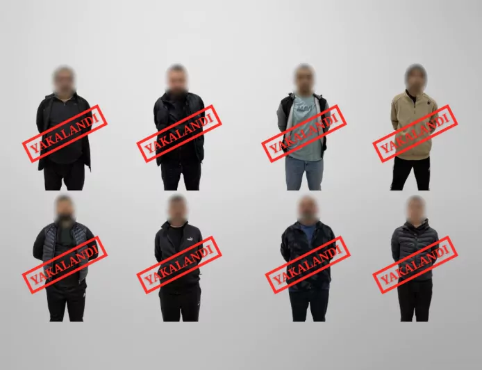 Gürcistan’da Yakalanan 8 Suçlu Türkiye’ye İade Edildi