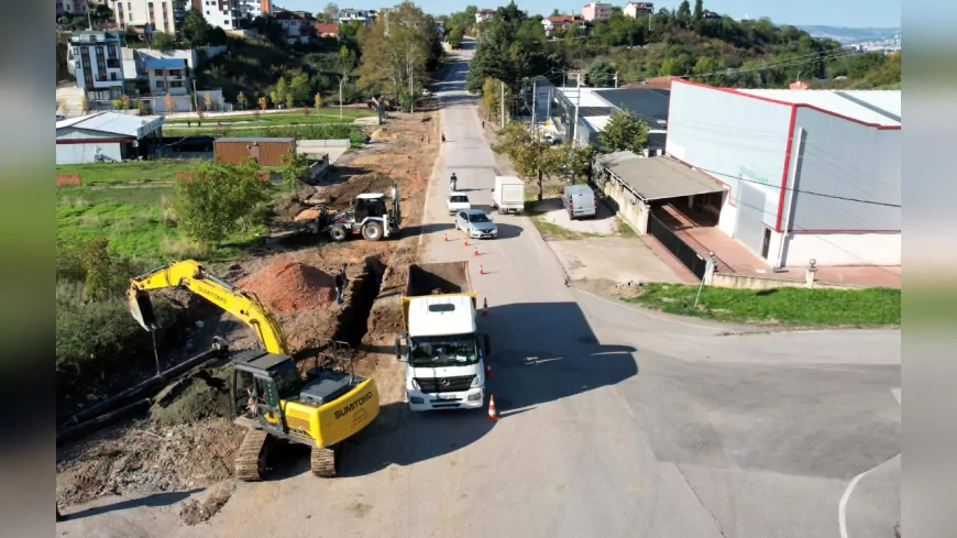 Başiskele’de Hoca Ahmet Yesevi Caddesi Duble Yola Dönüştürülüyor