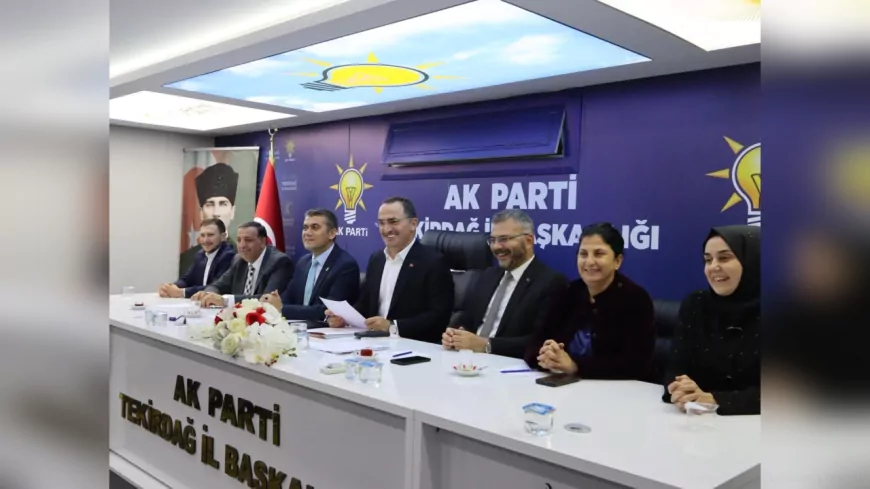 AK Parti Batı Marmara Teşkilatları Tekirdağ’da Buluştu: “İstişareyle Güçleniyoruz”