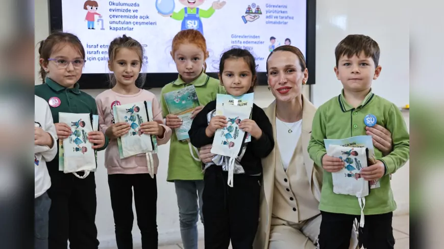 SASKİ'den Miniklere Su Bilinci Eğitimi: “Su Müfettişleri Göreve Hazır”