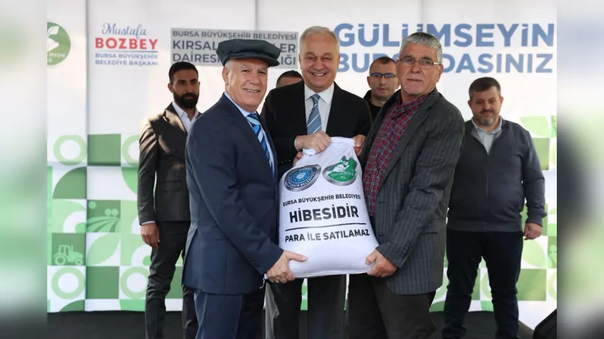 Bursa Büyükşehir’den Çiftçiye Yüzde 100 Hibeli Yerli Tohum Desteği